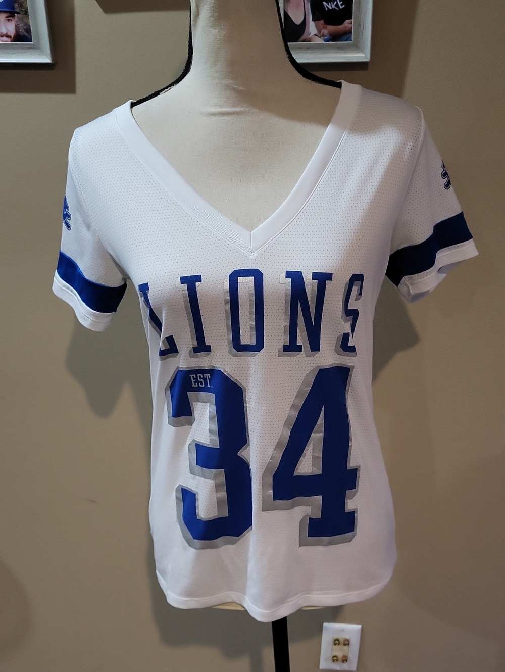 Victoria's Secret PINK Detroit Lions Football Jersey